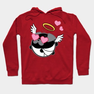 Poopy the Pug Puppy - Valentine's Day Hoodie